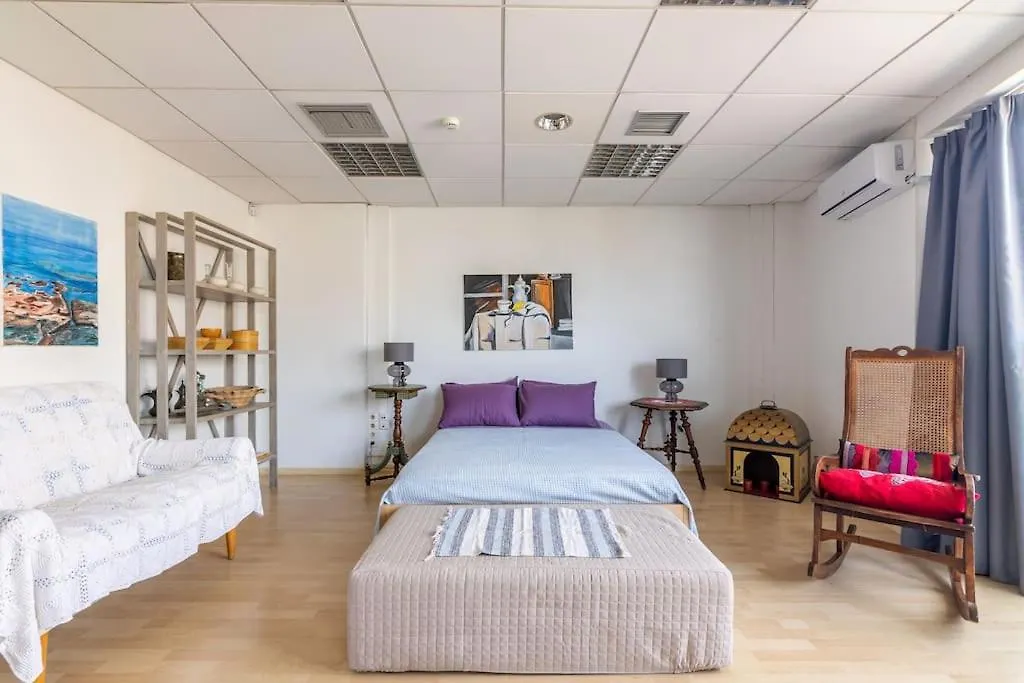 Downtown Spacious Loft Apartment Just 3 Minutes From City Centre Heraklion  Greece